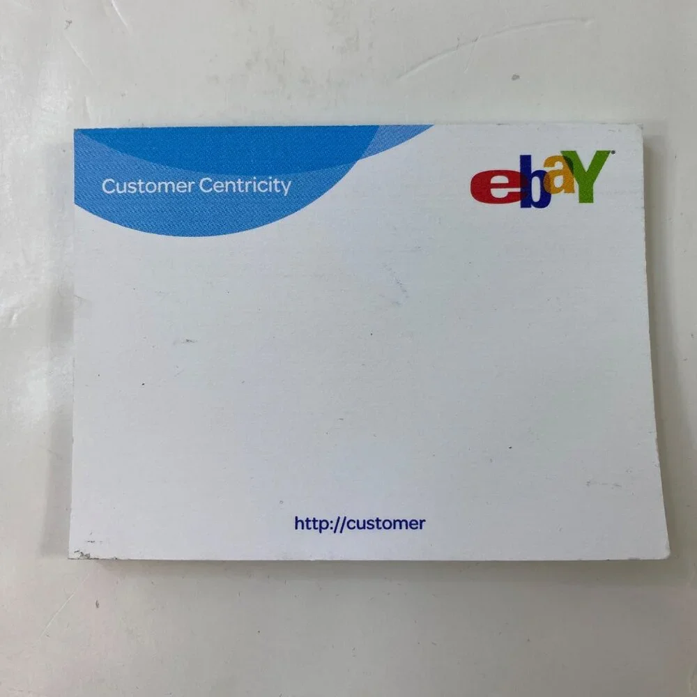 Set Of 3 Bic/EBay Branded Notepads eBayana